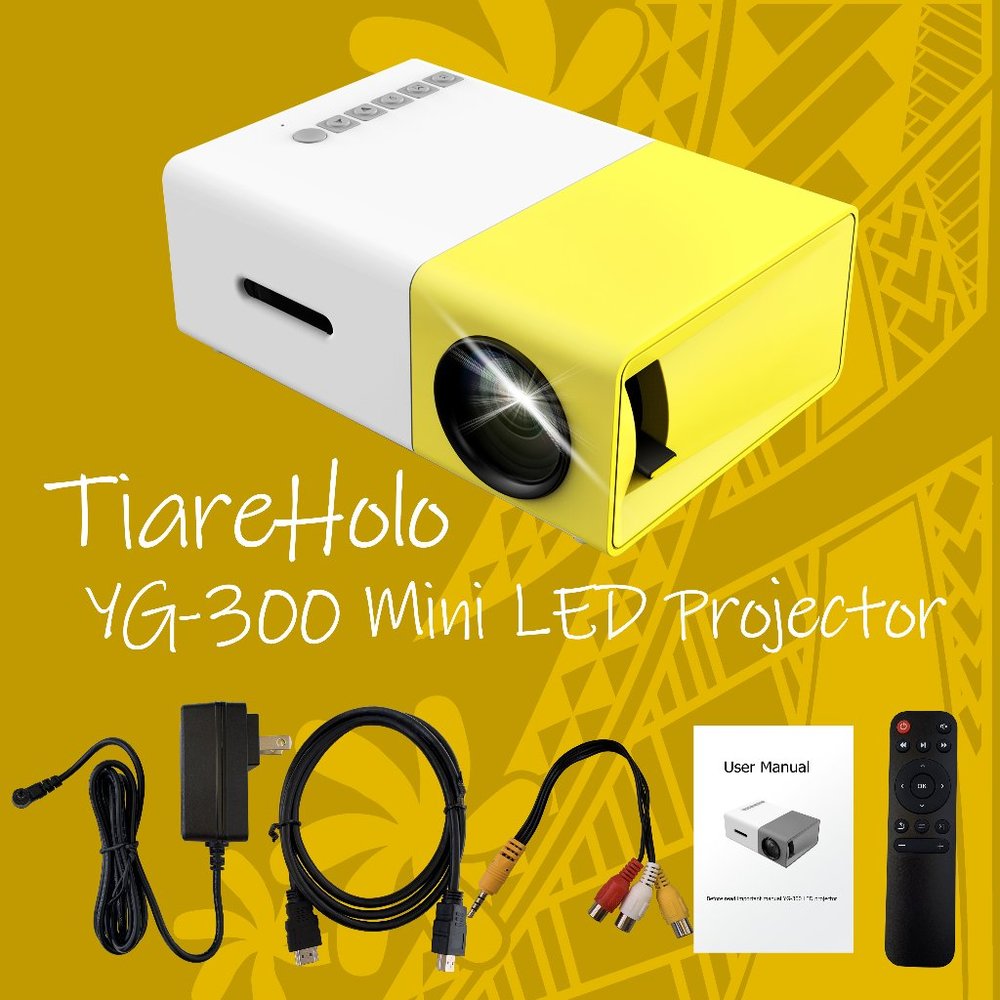 1. YG-300 Mini Projector sz 1080